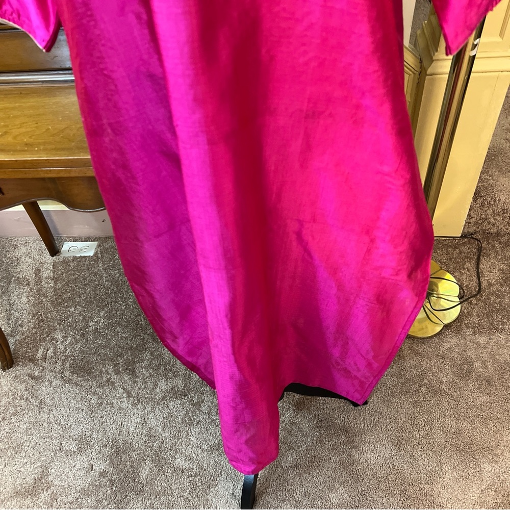 ❤️Seasons NWT Indian Silk Kurta.  Size XL. - Picture 4 of 11